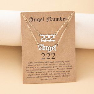 Angel Number Necklace-222